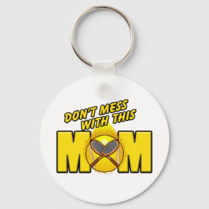 Tennis Mom Keychain