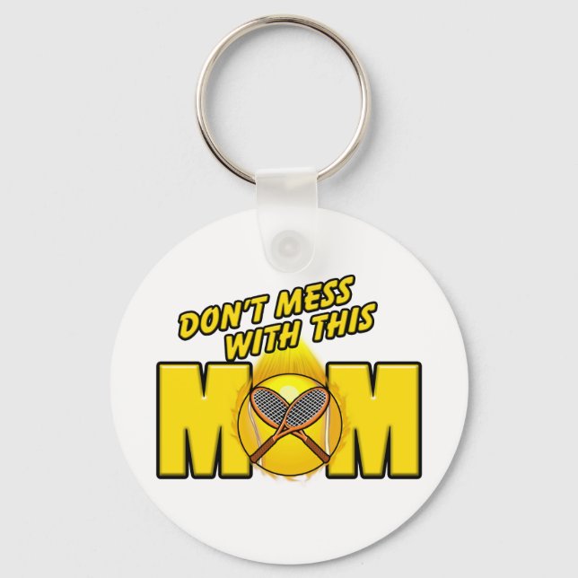 Tennis Mom Keychain (Front)