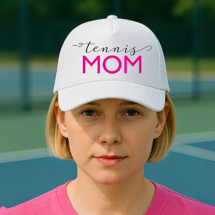 Tennis Mom Sporty Trucker Hat