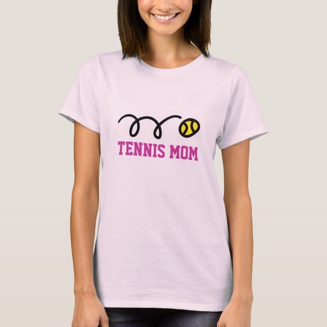 Tennis mom t-shirt - Gift idea for Mothers Day (Front)