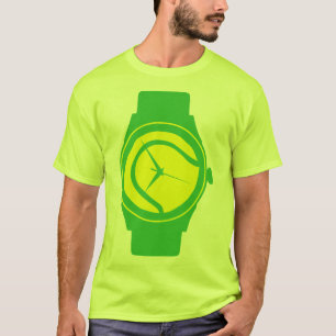 tennis montre bracelet balle wristwatch Armbanduhr T-Shirt