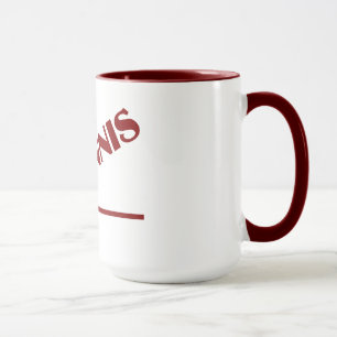 Tennis mug - choose style & customize