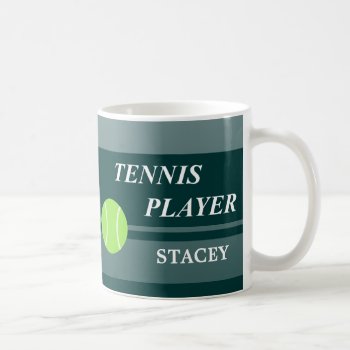Tennis Mugs by studioart at Zazzle