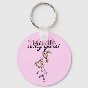Tennis My Sport Tshirts and Gifts Keychain