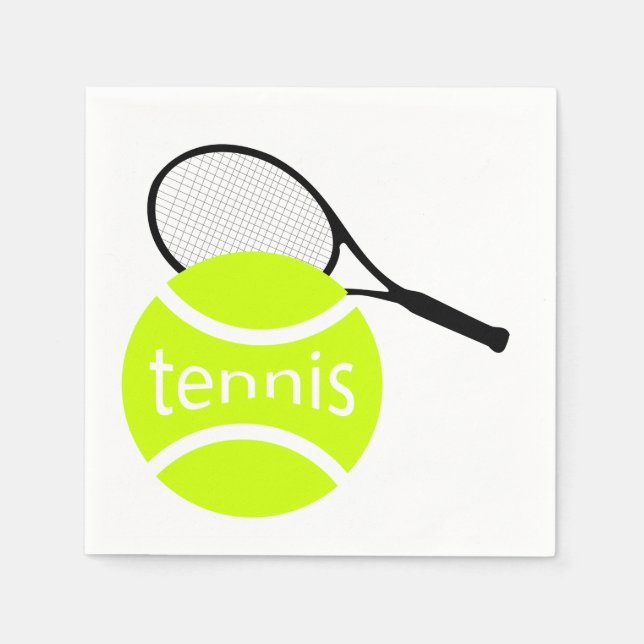 Tennis Napkins (Front)