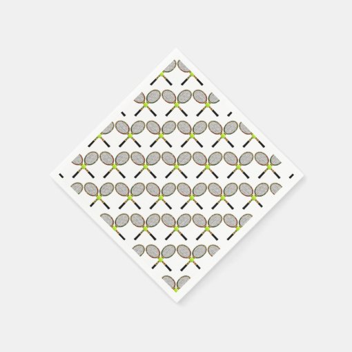 Tennis Napkins Zazzle
