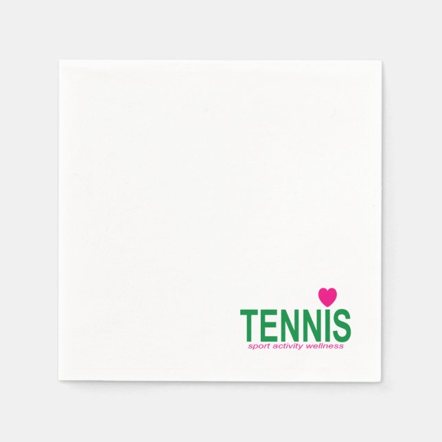 Tennis Napkins (Front)