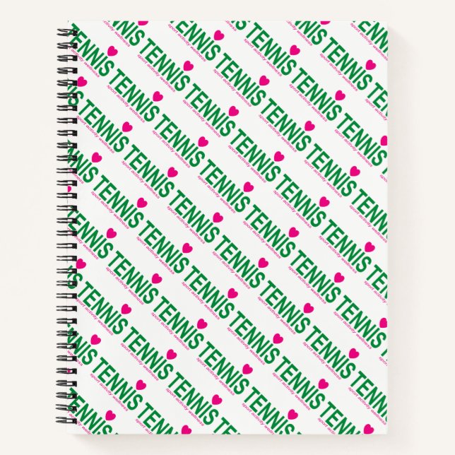 Tennis Notebook (Front)