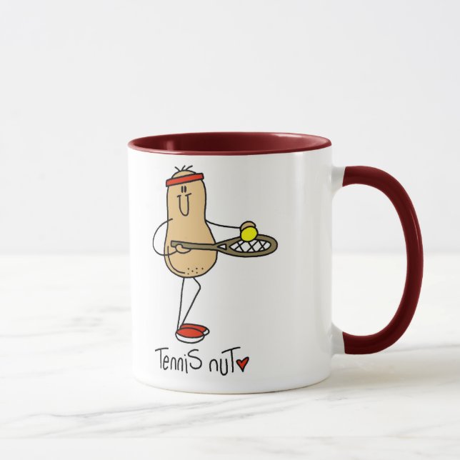 Tennis Nut Mug (Right)