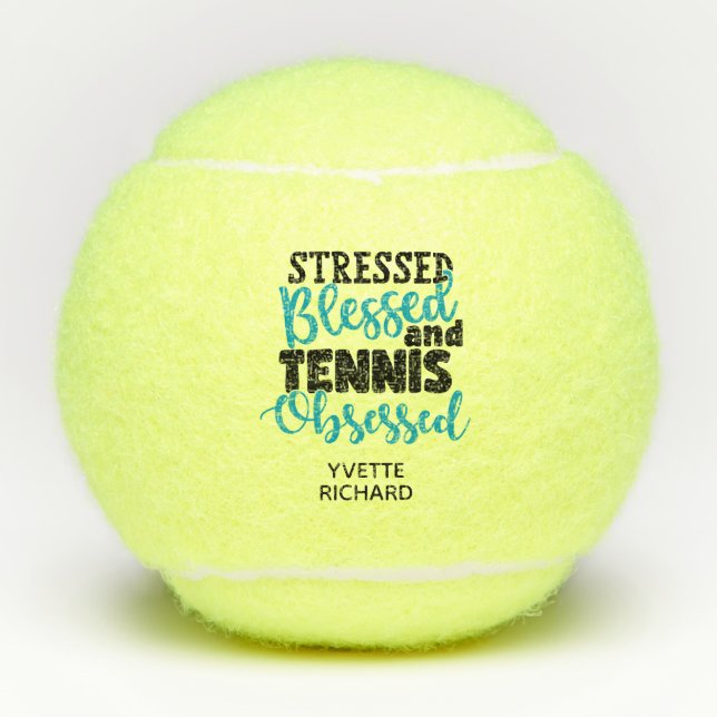 Tennis Obsessed Tennis Balls (Front)
