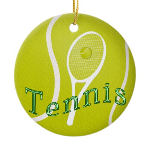 Tennis Ornaments