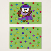 tennis owl - girl (Front & Back)