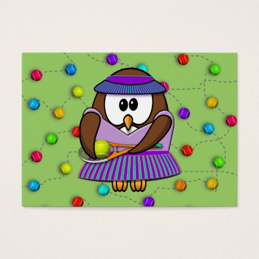 tennis owl - girl (Front)
