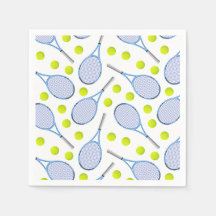 Tennis Paper Napkins, Sports Party Supplies