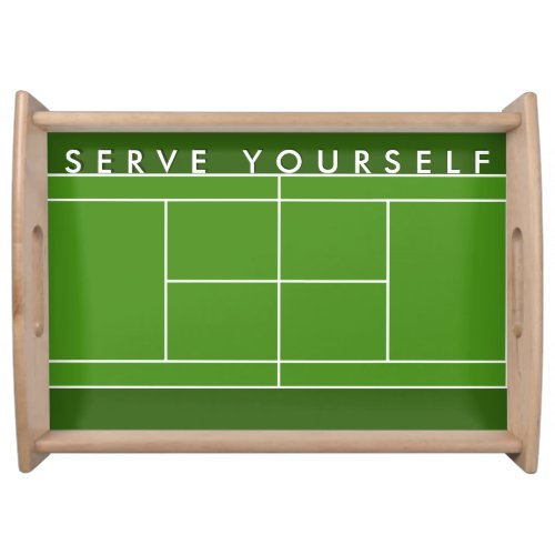 Tennis Party Gift Idea Serving Tray
