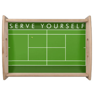 Tennis Party Gift Idea Serving Tray