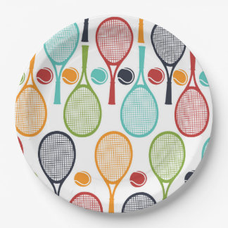 Tennis Party Supplies Tennis Decorations Paper Plates