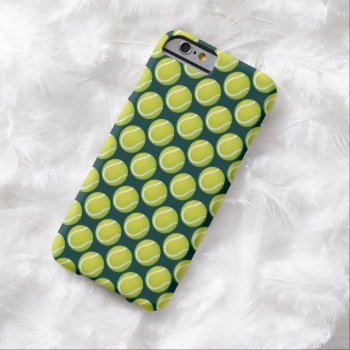 Tennis Pattern Barely There Iphone 6 Case by BestCases4u at Zazzle