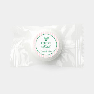 Tennis Perfect Match Wedding Bridal Shower Favors