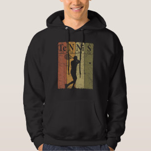Tennis Periodic Table Elements Tennis Player Nerd Hoodie