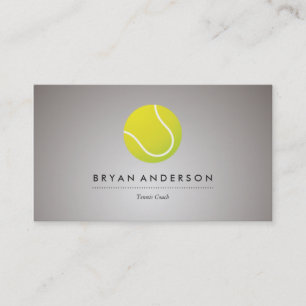 Tennis - Personal Business Card