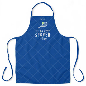 Tennis Personalized Server Apron