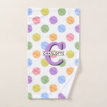 Tennis Personalized Sports Hand Towel at Zazzle
