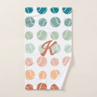 Tennis Personalized Trendy Terracotta