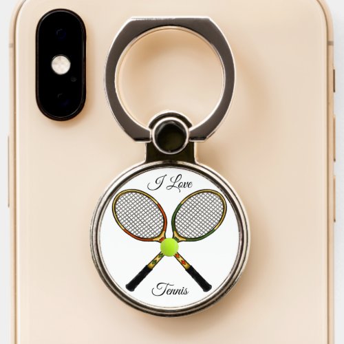 Tennis Phone Ring Holder  Stand