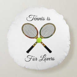 Tennis Pillow (Round)