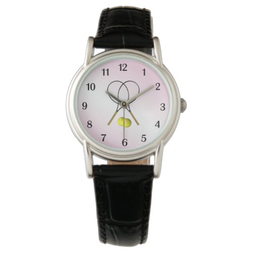 Tennis Pink Sports Watch