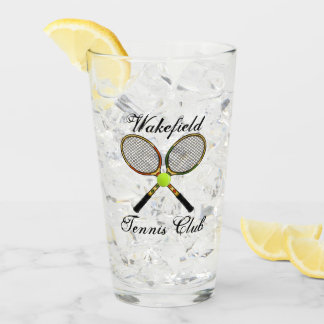 Tennis Pint Glass