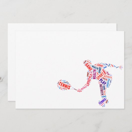 Tennis player (Front/Back)