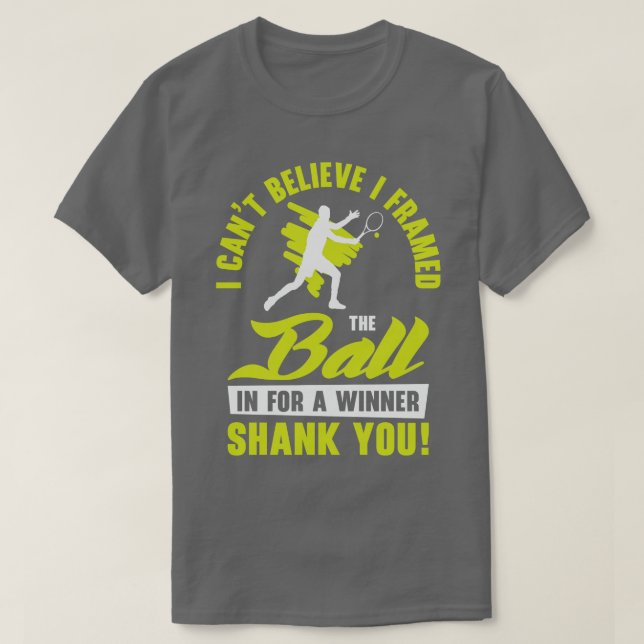 Tennis Player 4 T-Shirt (Design Front)