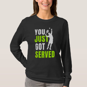 Tennis Player And Coach Quote Sporty Mens & Women T-Shirt