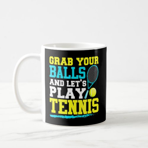 Tennis Player And Tennis Coach  Coffee Mug