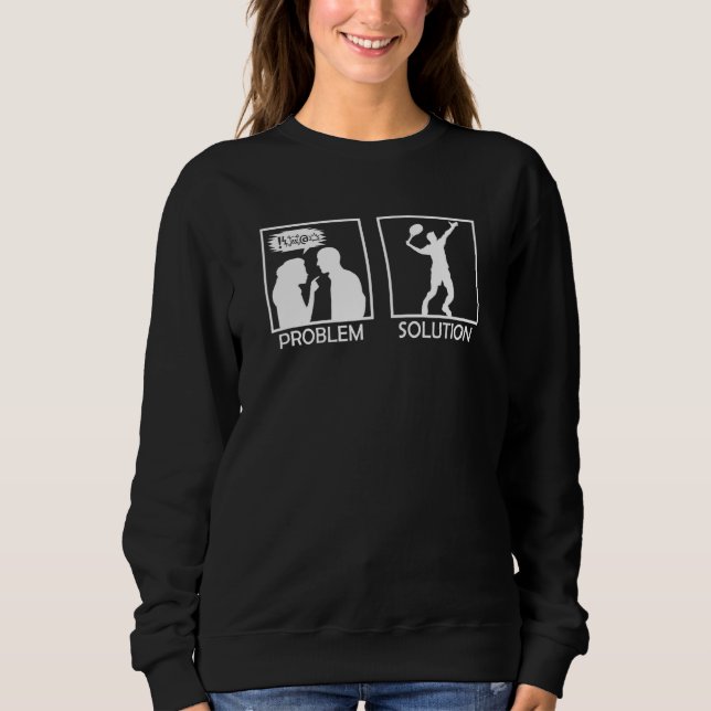 Tennis  Player Coach Husband Dad Sweatshirt (Front)