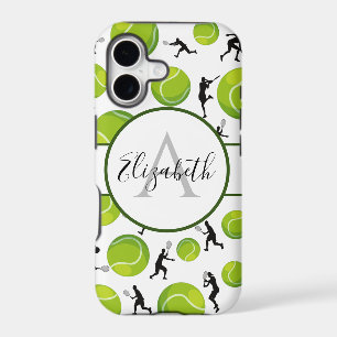 Tennis Player Coach Personalized Add Your Name iPhone 17 Case