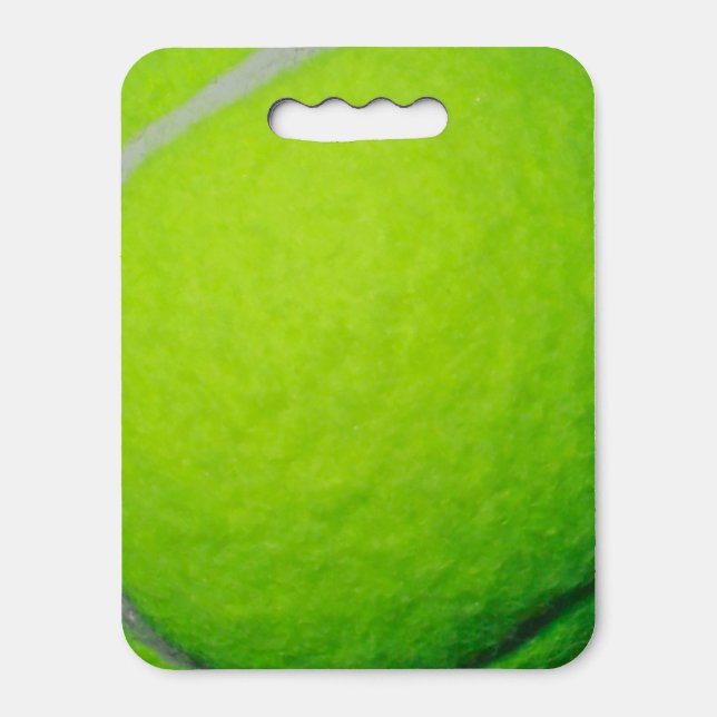 Tennis Player Coach Team Sports Fan Seat Cushion (Front Vertical)