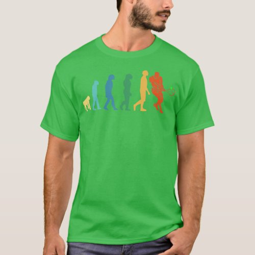 Tennis player gift retro evolution tennis  T_Shirt