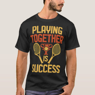 Tennis Player Gift Tennis Team funny tennis hobby T-Shirt