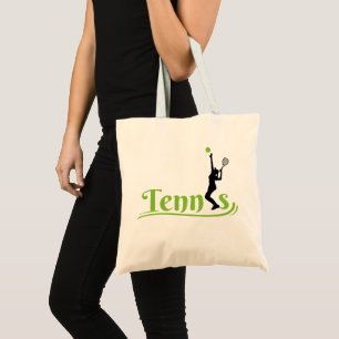 Tennis Player Girl, Tennis Girl  Birthday Tote Bag