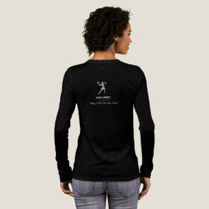 Tennis Player Graphic T-Shirt – Dynamic Sports Tri-Blend Shirt
