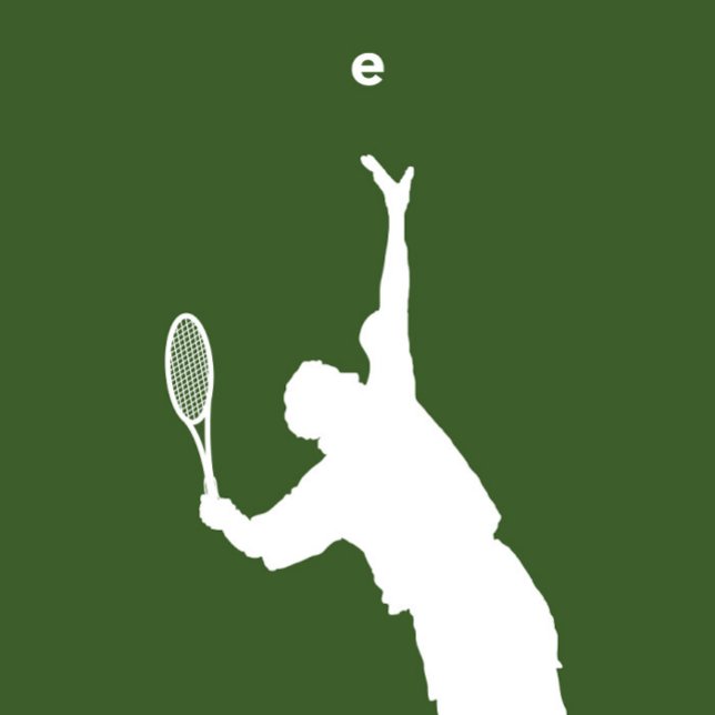Tennis Player Hitting a Serve T-Shirt (Creator Uploaded)