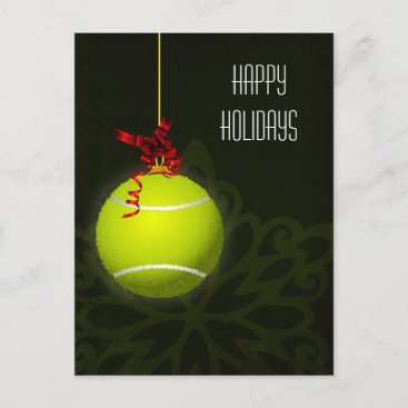 tennis player Holiday greeting