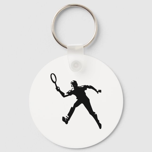Tennis Player Keychain (Front)