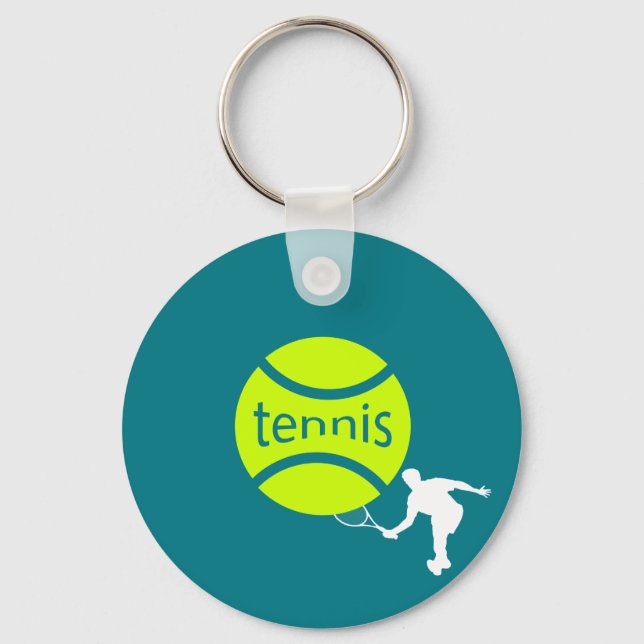 Tennis player keychain (Front)