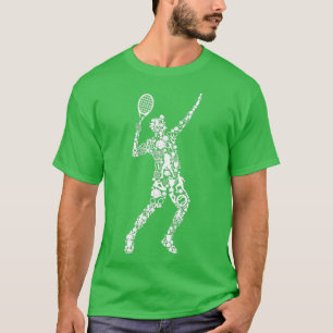 Tennis Player Men Boys Youth Kids  T-Shirt