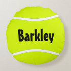 Tennis Player Name Throw Pillow