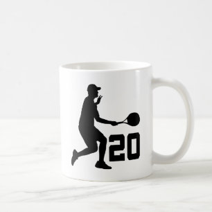 Tennis Player Number 20 Gift Coffee Mug